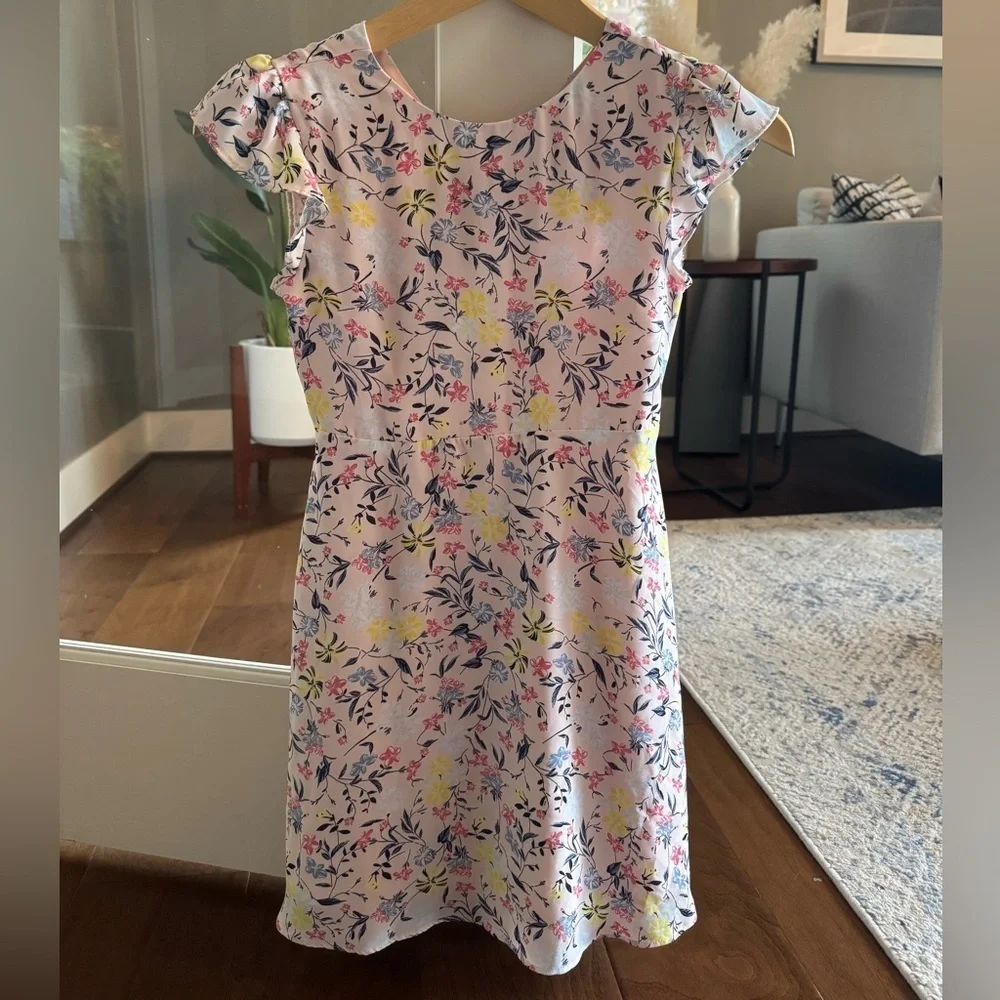 Nordstrom Pink Floral Dress